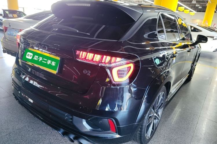 Used Lynk & Co 02 Hatchback 2021 2.0TD Halo Rear Right 45 Deg