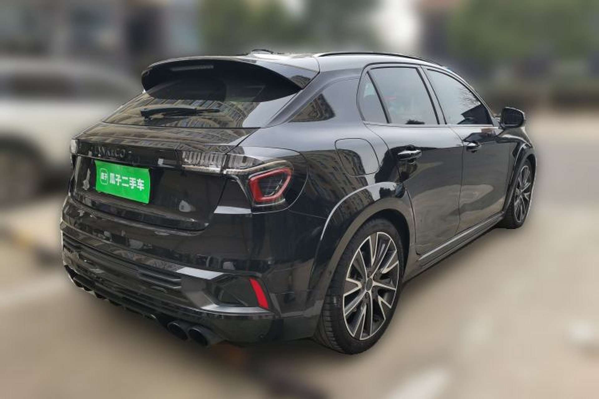 Used Lynk & Co 02 Hatchback 2021 2.0TD Halo Rear Right 45 Deg