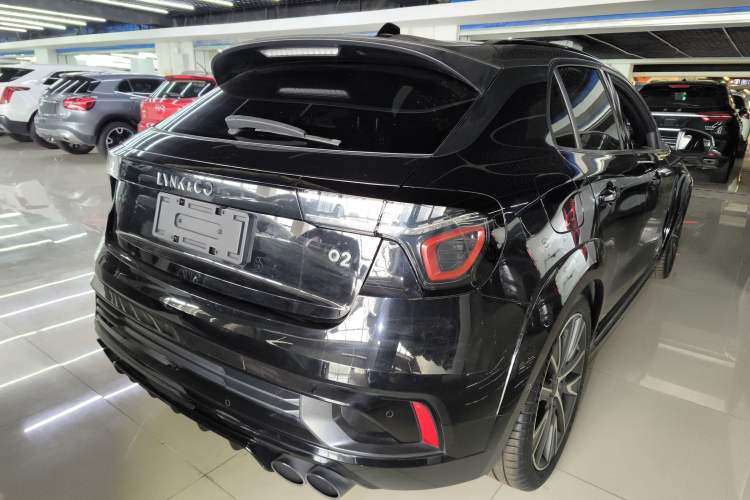 Used Lynk & Co 02 Hatchback 2021 2.0TD Halo Rear Right 45 Deg