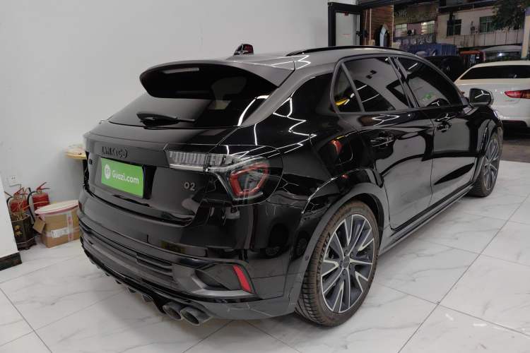 Used Lynk & Co 02 Hatchback 2021 2.0TD Halo Rear Right 45 Deg