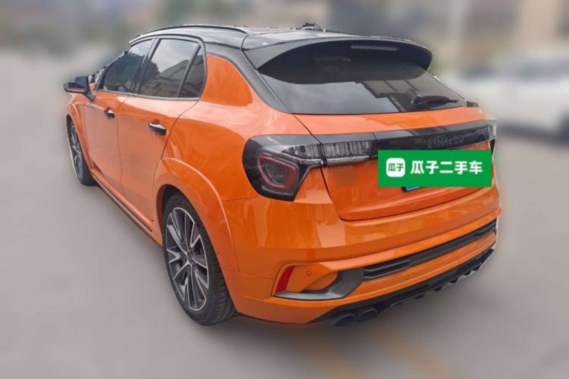 Used Lynk & Co 02 Hatchback 2021 2.0TD Halo Rear Left 45 Deg