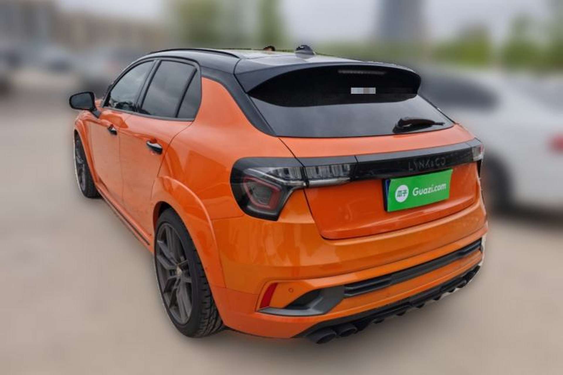 Used Lynk & Co 02 Hatchback 2021 2.0TD Halo Rear Left 45 Deg