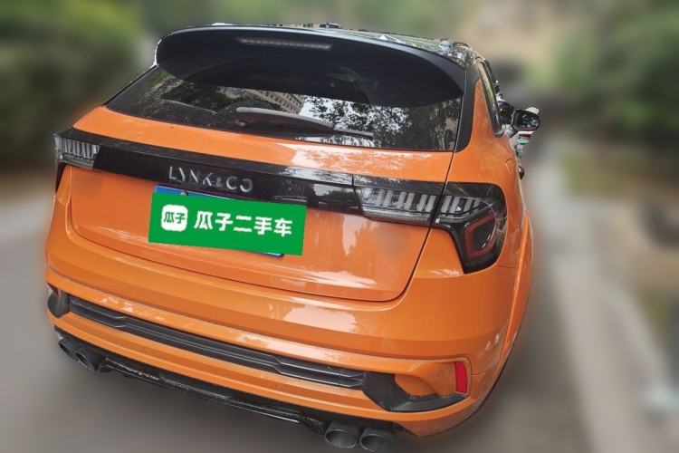 Used Lynk & Co 02 Hatchback 2021 2.0TD Halo Rear Right 45 Deg
