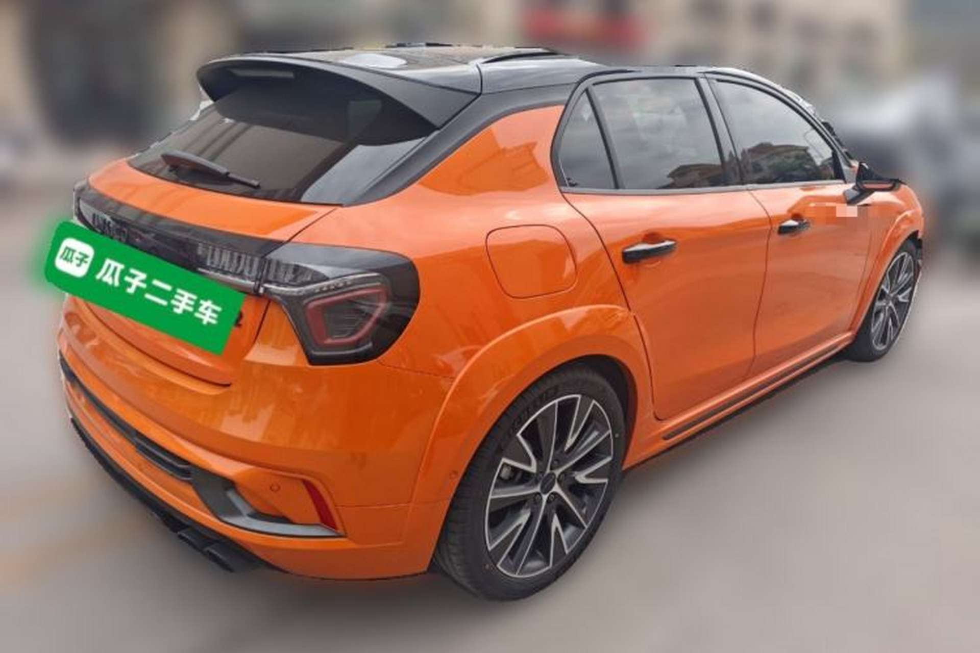 Used Lynk & Co 02 Hatchback 2021 2.0TD Halo Rear Right 45 Deg