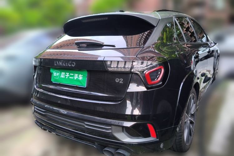 Used Lynk & Co 02 Hatchback 2021 2.0TD Halo Rear Right 45 Deg