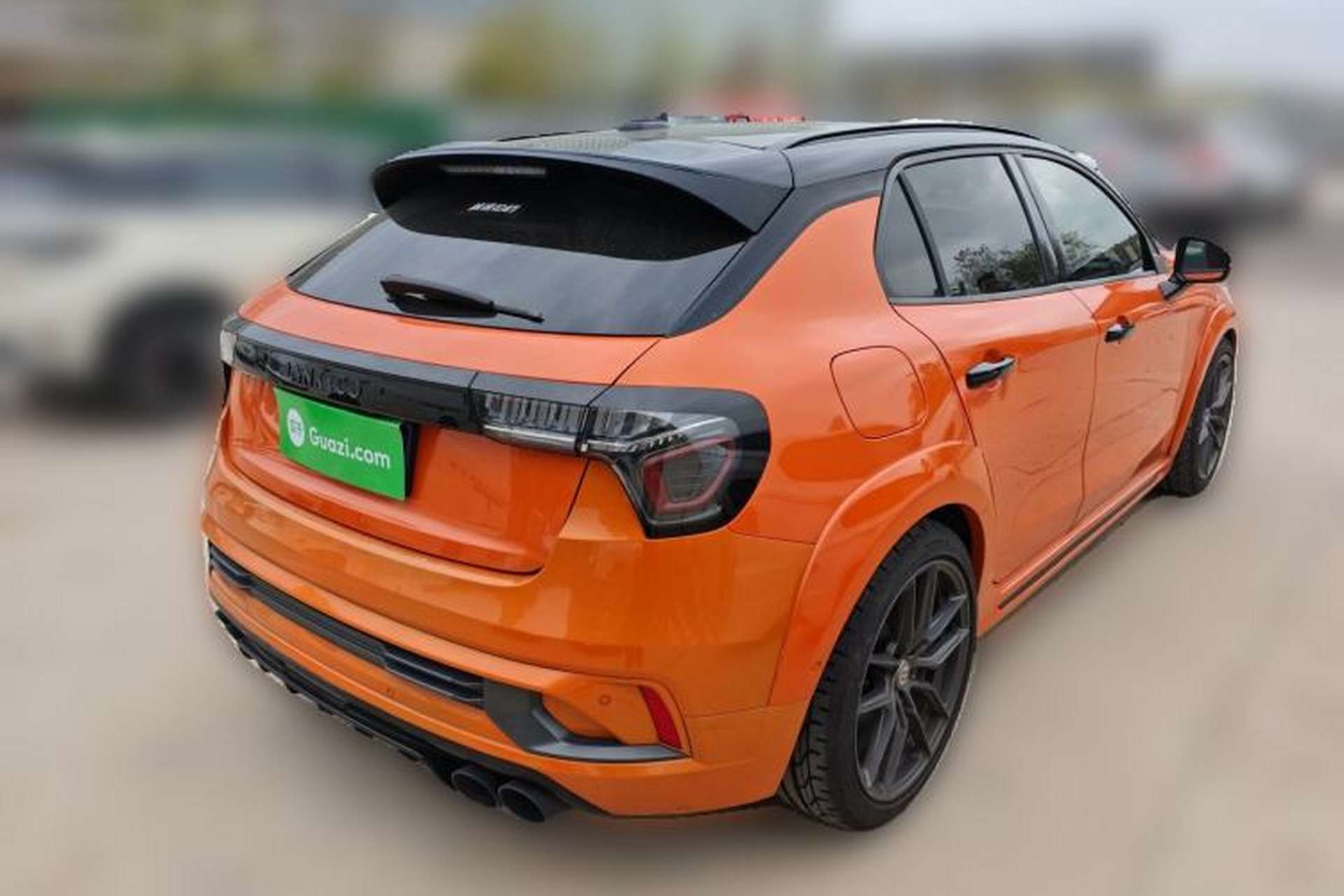 Used Lynk & Co 02 Hatchback 2021 2.0TD Halo Rear Right 45 Deg