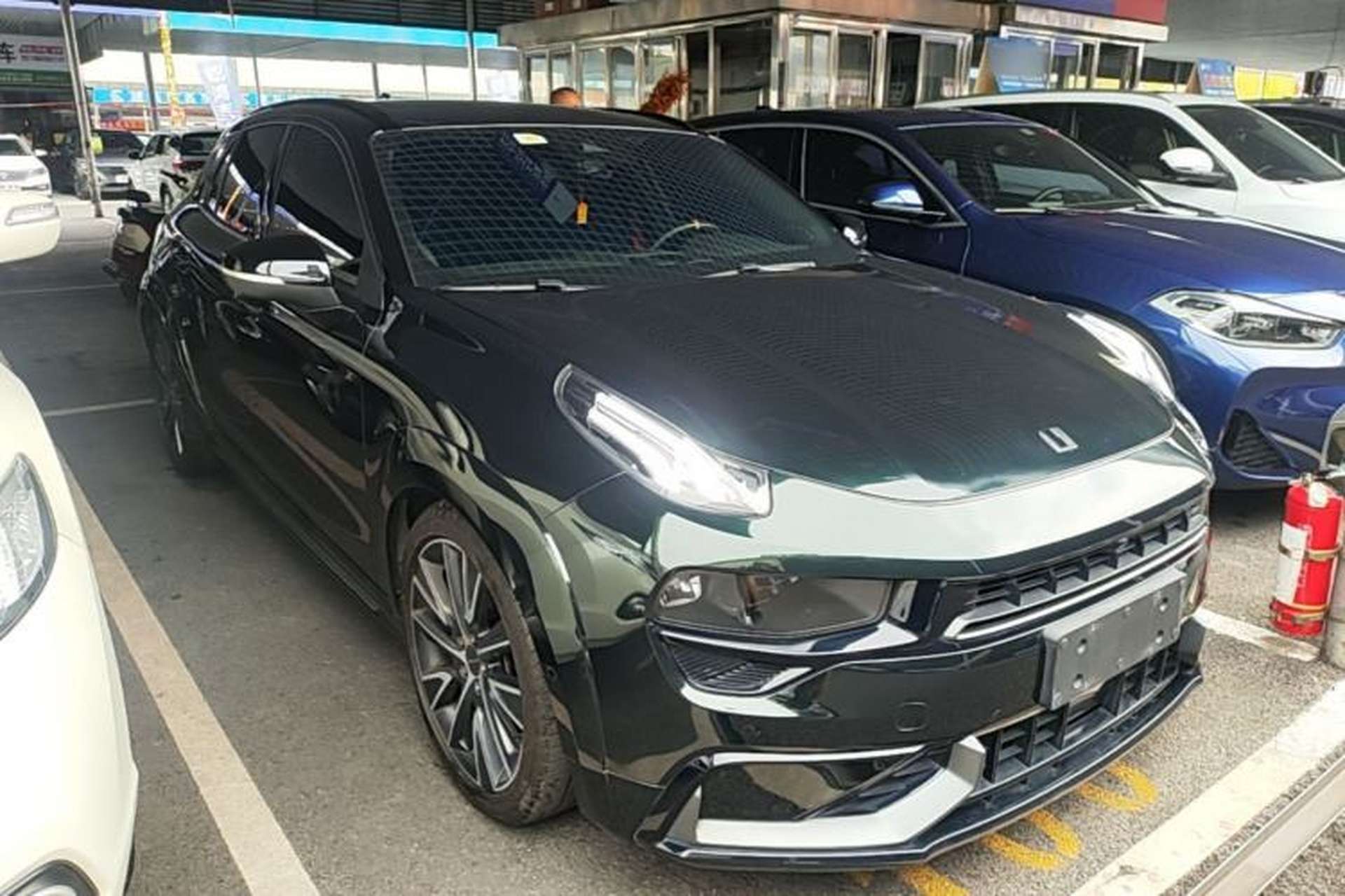 Used Lynk & Co 02 Hatchback 2021 2.0TD Halo Front Right 45 Deg