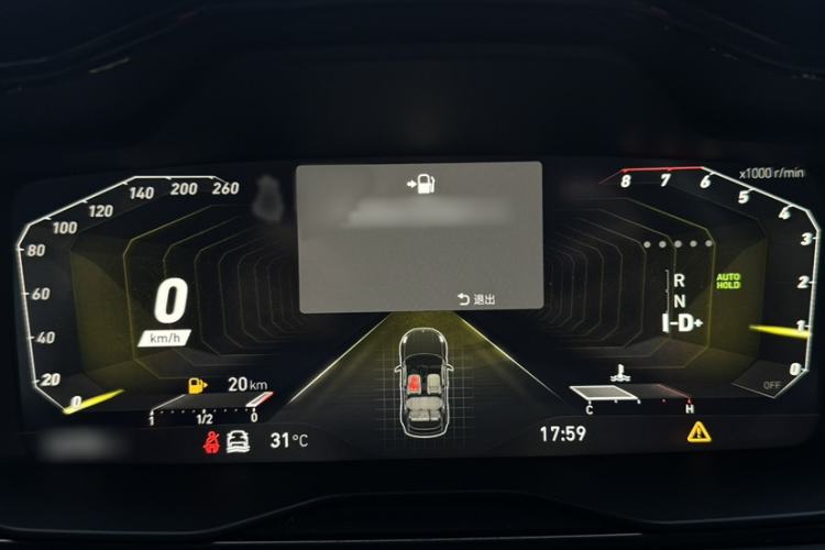Used Lynk & Co 02 Hatchback 2021 2.0TD Halo Driving Control Kit Edition Instrument Cluster
