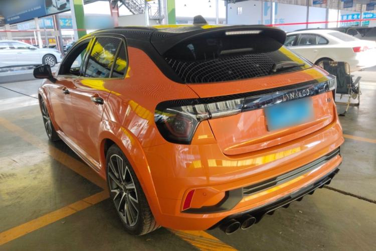 Used Lynk & Co 02 Hatchback 2021 2.0TD Halo Rear Left 45 Deg