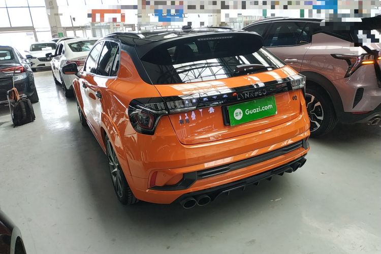 Used Lynk & Co 02 Hatchback 2021 2.0TD Halo Rear Left 45 Deg