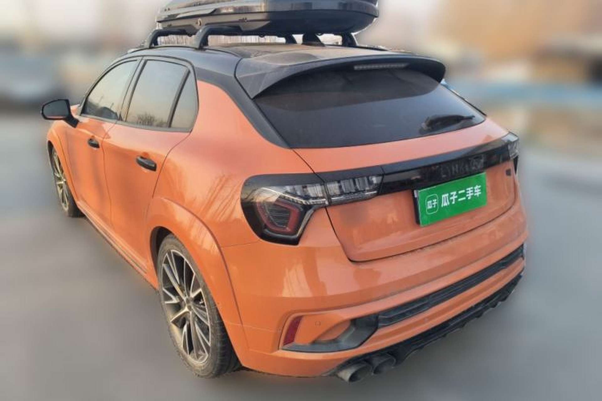 Used Lynk & Co 02 Hatchback 2021 2.0TD Halo Rear Left 45 Deg
