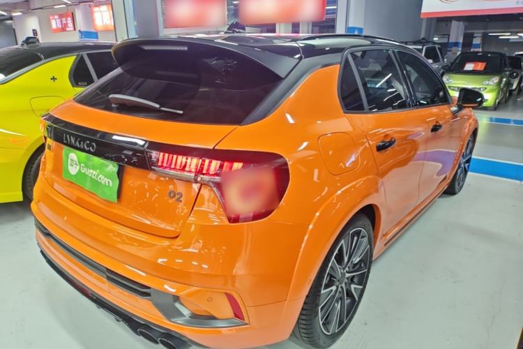 Used Lynk & Co 02 Hatchback 2021 2.0TD Halo Rear Right 45 Deg