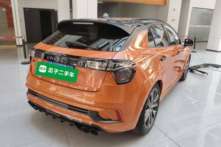 Used Lynk & Co 02 Hatchback 2021 2.0TD Halo Rear Right 45 Deg
