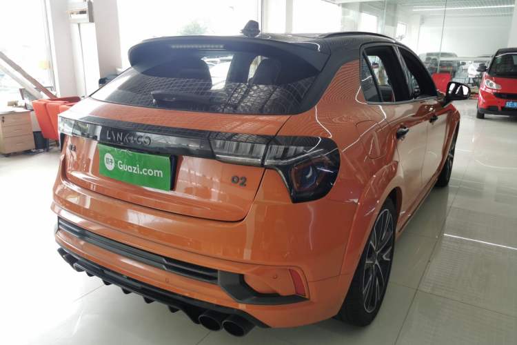 Used Lynk & Co 02 Hatchback 2021 2.0TD Halo Rear Right 45 Deg