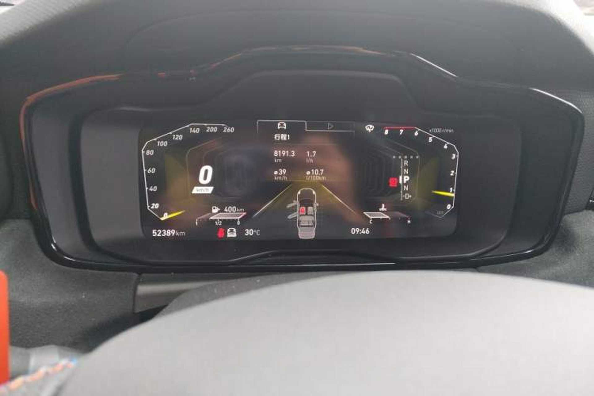 Used Lynk & Co 02 Hatchback 2021 2.0TD Halo Driving Control Kit Edition Instrument Cluster