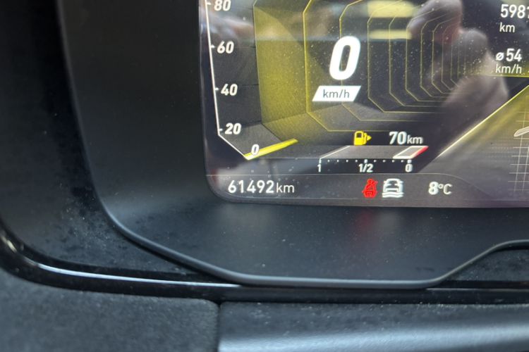 Used Lynk & Co 02 Hatchback 2021 2.0TD Halo Odometer Close Up