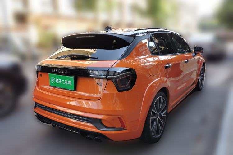 Used Lynk & Co 02 Hatchback 2021 2.0TD Halo Rear Right 45 Deg