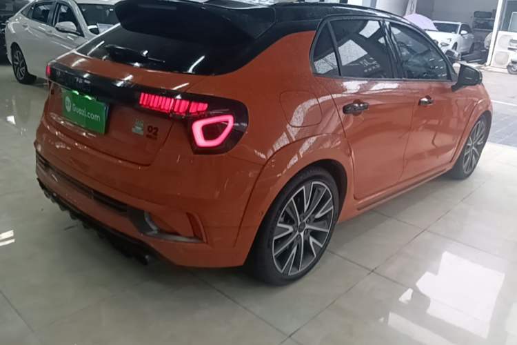 Used Lynk & Co 02 Hatchback 2021 2.0TD Halo Rear Right 45 Deg