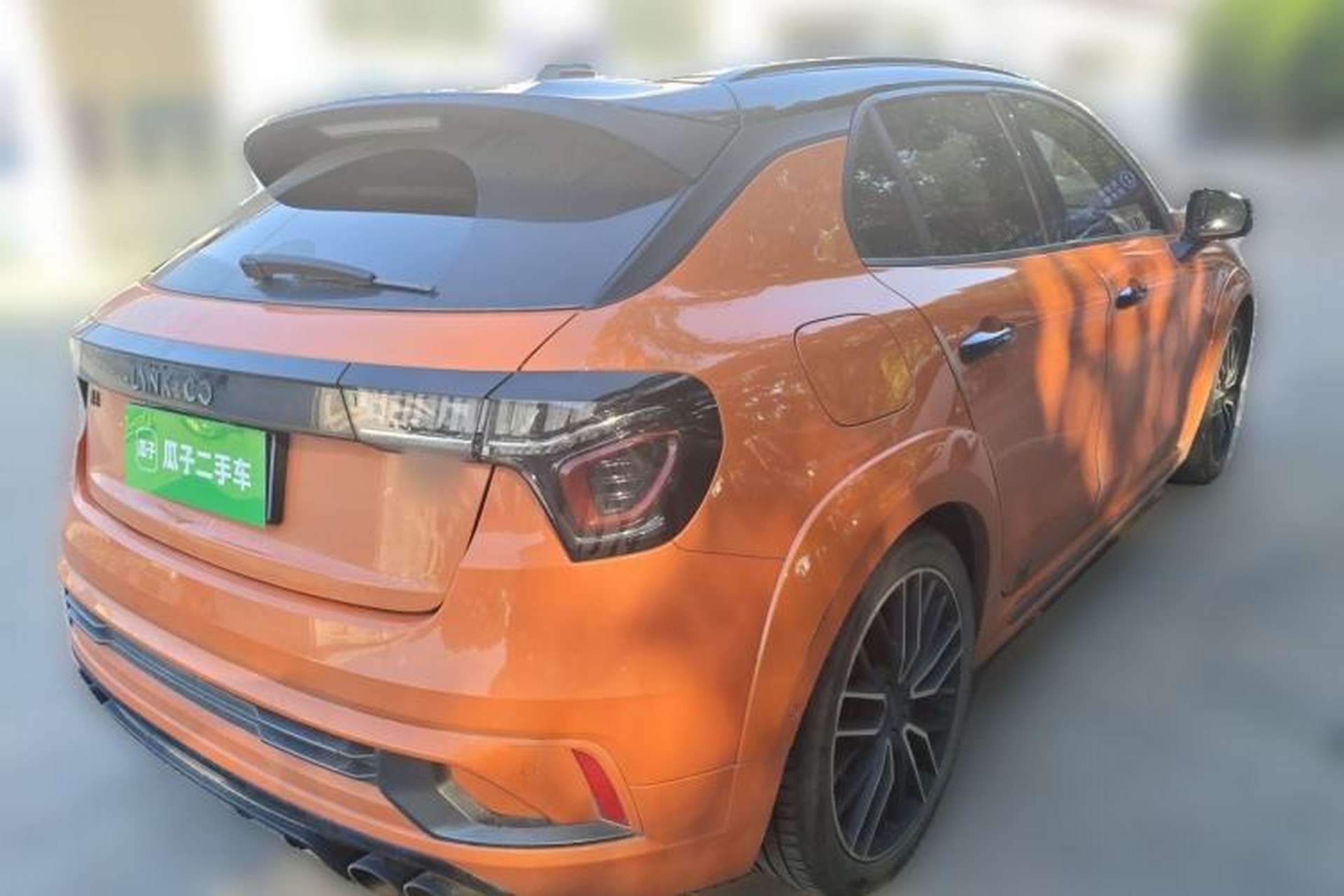 Used Lynk & Co 02 Hatchback 2021 2.0TD Halo Rear Right 45 Deg