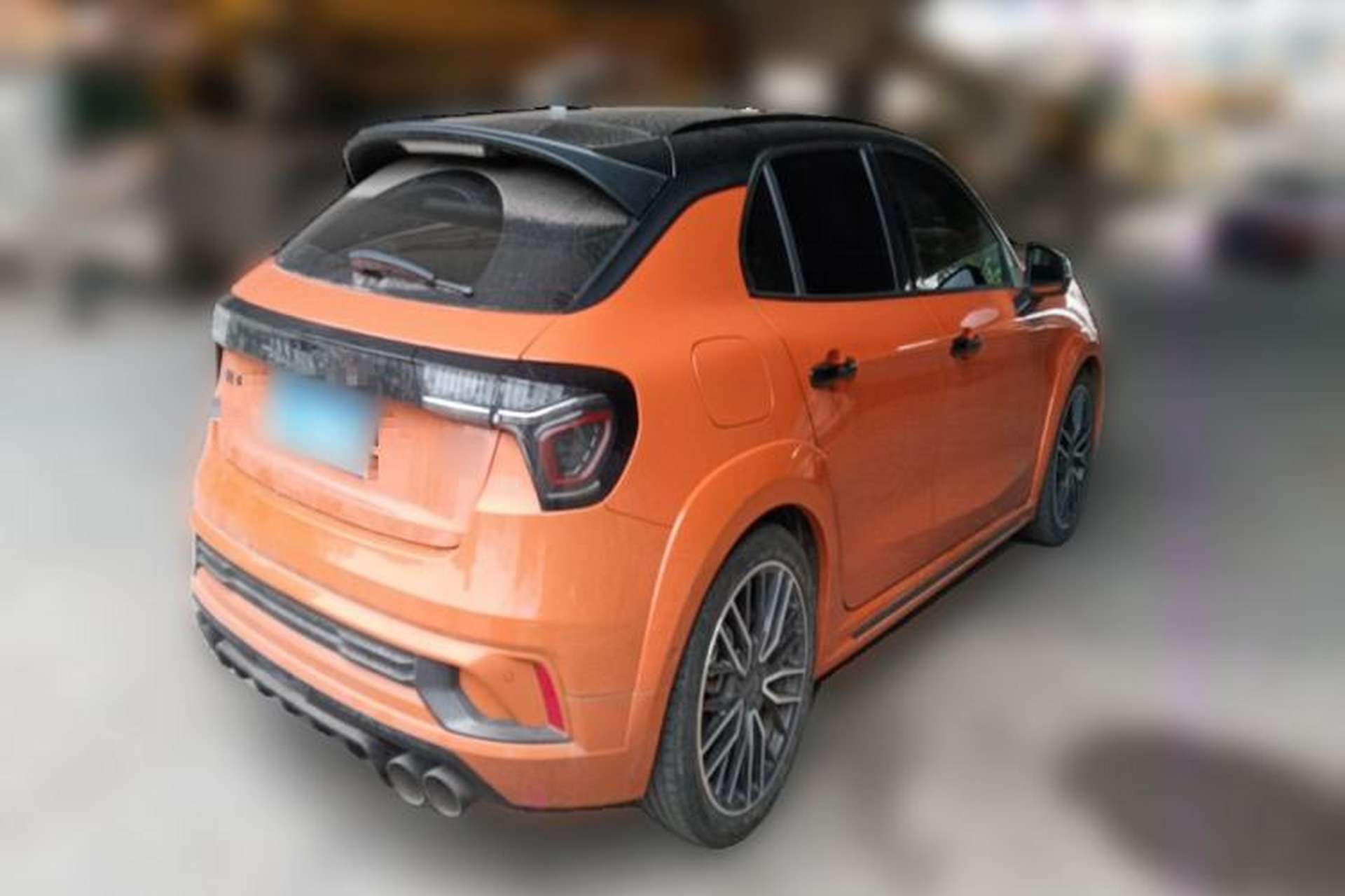 Used Lynk & Co 02 Hatchback 2021 2.0TD Halo Rear Right 45 Deg