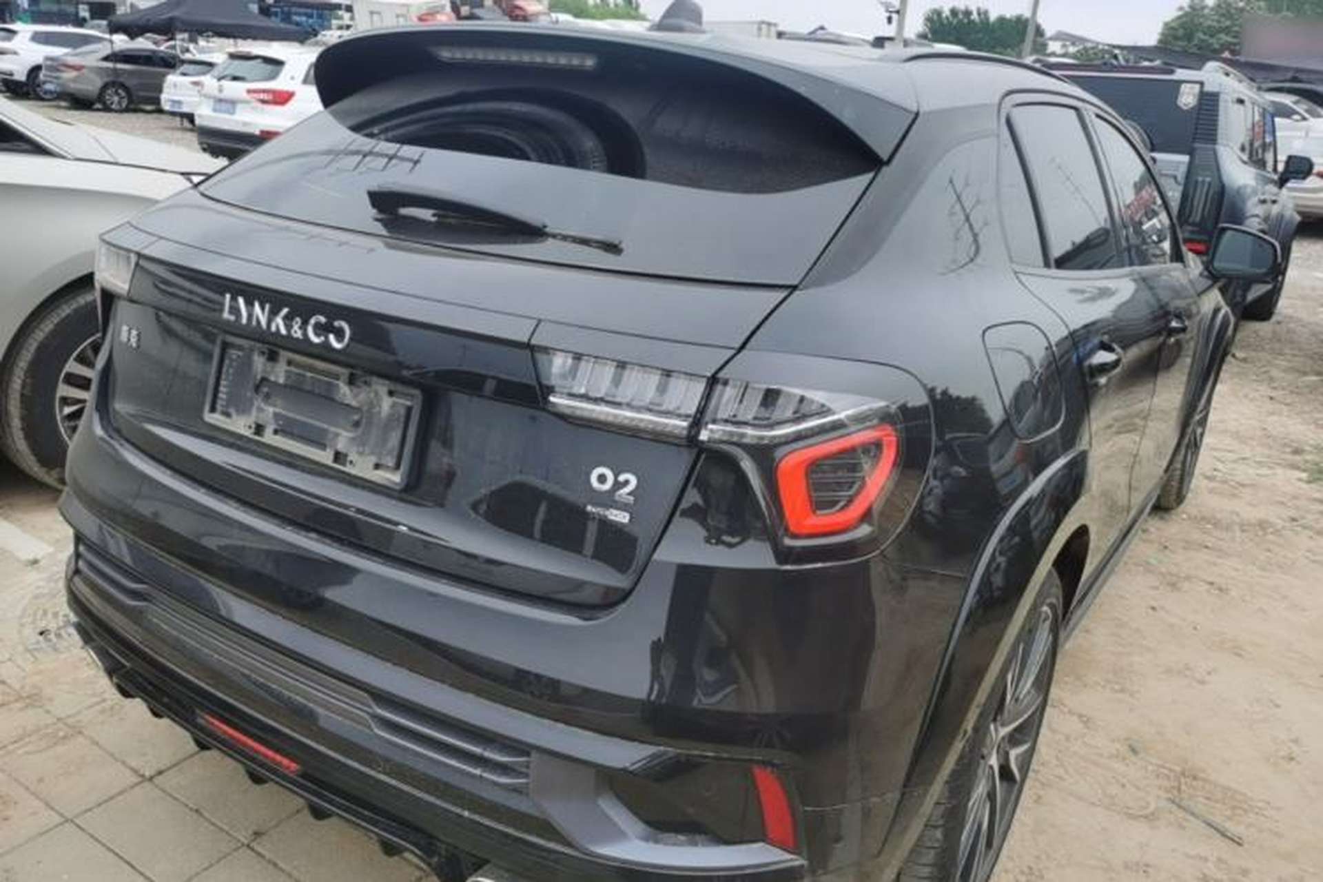 Used Lynk & Co 02 Hatchback 2022 2.0TD Pro Rear Right 45 Deg