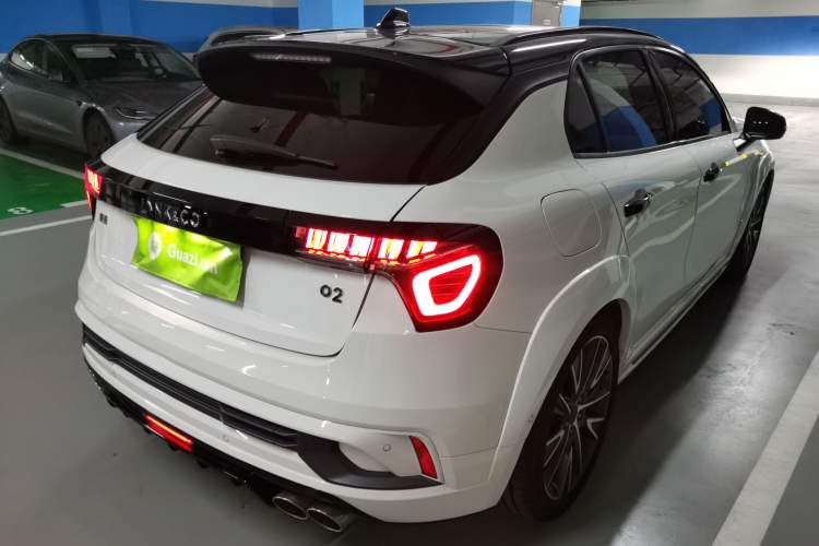 Used Lynk & Co 02 Hatchback 2022 2.0TD Pro Rear Right 45 Deg