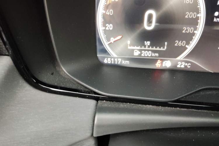 Used Lynk & Co 02 New Energy 2019 1.5T PHEV Pro Odometer Close Up