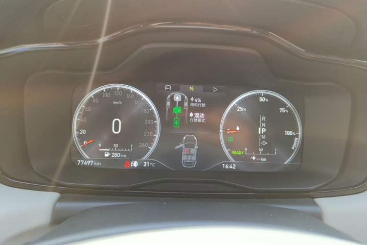 Used Lynk & Co 02 New Energy 2019 1.5T PHEV Pro Instrument Cluster