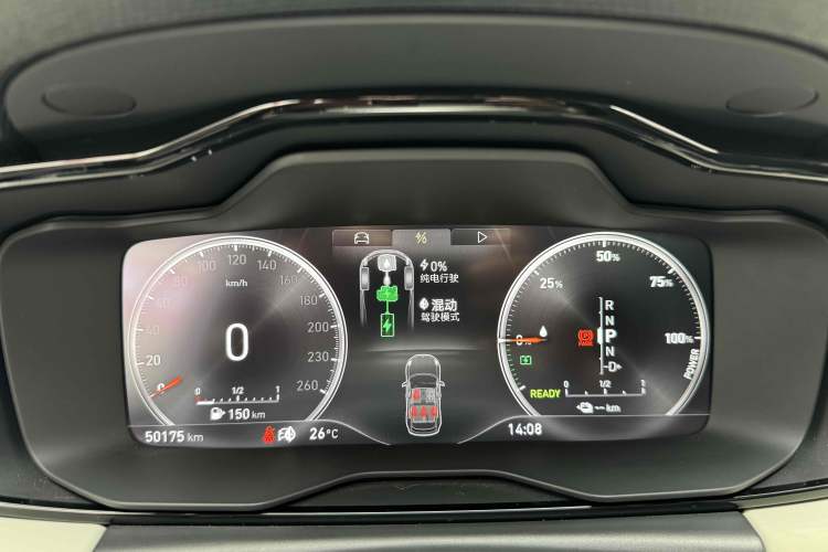 Used Lynk & Co 02 New Energy 2019 1.5T PHEV Pro Odometer Close Up