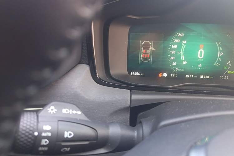 Used Lynk & Co 02 New Energy 2019 1.5T PHEV Pro Odometer Close Up