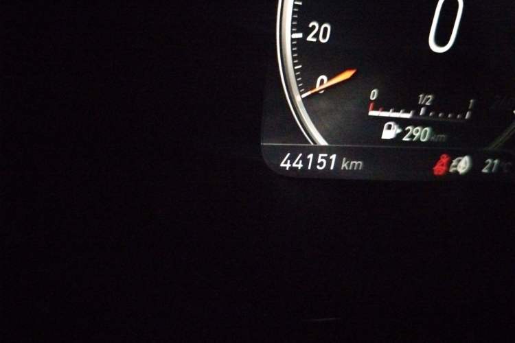 Used Lynk & Co 02 New Energy 2020 1.5T PHEV Plus Odometer Close Up