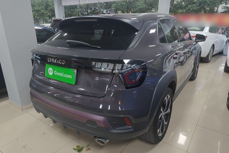 Used Lynk & Co 02 New Energy 2021 1.5T PHEV Plus Rear Right 45 Deg