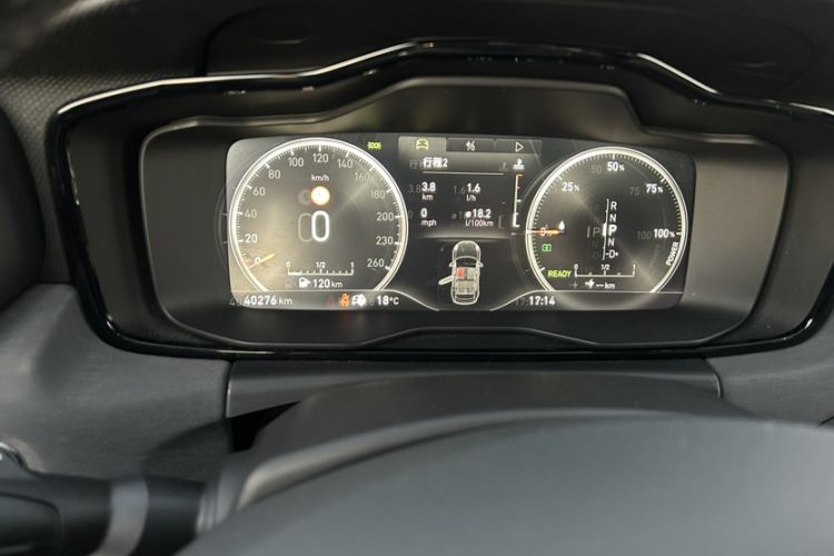 Used Lynk & Co 02 New Energy 2021 1.5T PHEV Pro Odometer Close Up