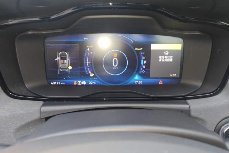 Used Lynk & Co 02 New Energy 2021 1.5T PHEV Pro Odometer Close Up