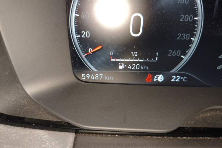 Used Lynk & Co 02 New Energy 2021 1.5T PHEV Pro Odometer Close Up