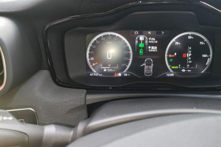 Used Lynk & Co 02 New Energy 2021 1.5T PHEV Pro Odometer Close Up