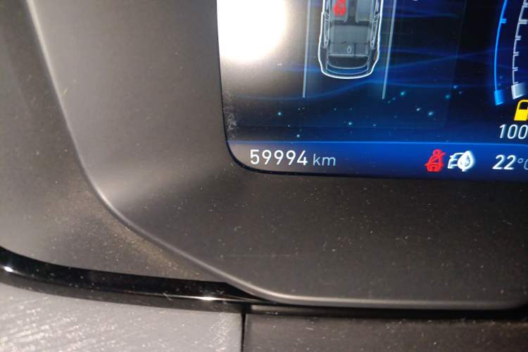 Used Lynk & Co 02 New Energy 2021 1.5T PHEV Pro Odometer Close Up