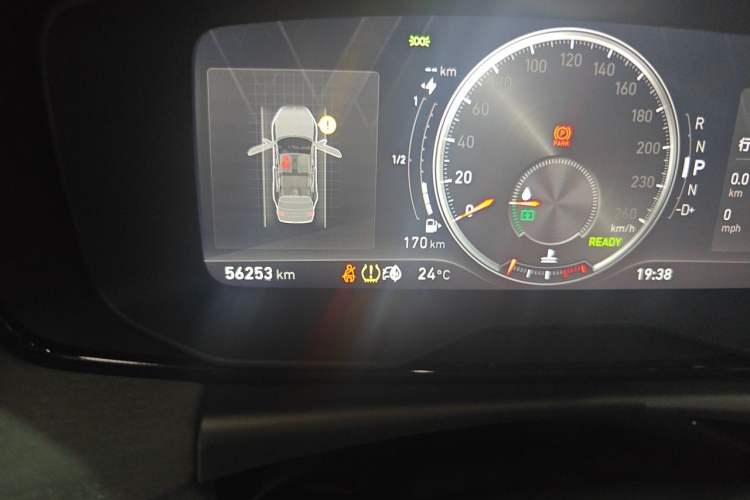 Used Lynk & Co 02 New Energy 2021 1.5T PHEV Pro Odometer Close Up