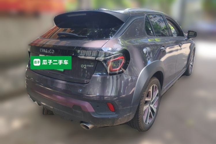 Used Lynk & Co 02 New Energy 2021 1.5T PHEV Pro Rear Right 45 Deg