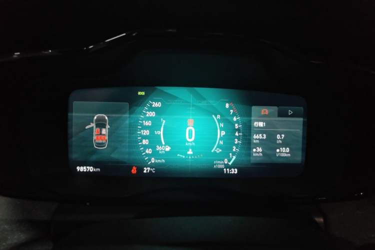 Used Lynk & Co 03 2018 1.5TD DCT Version China V Standard Instrument Cluster