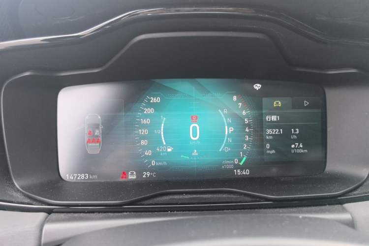 Used Lynk & Co 03 2018 1.5TD DCT JingPro Edition China V Standard Instrument Cluster