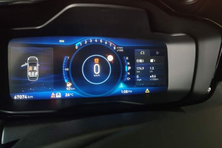 Used Lynk & Co 03 2018 1.5TD DCT JingPro Edition China V Standard Instrument Cluster