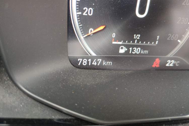 Used Lynk & Co 03 2018 1.5TD DCT Pro Version China V Standard Odometer Close Up