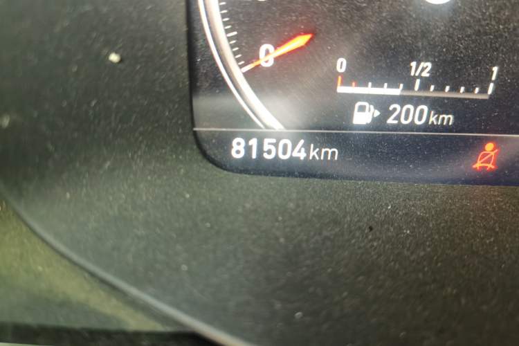 Used Lynk & Co 03 2018 1.5TD DCT Version China V Standard Odometer Close Up