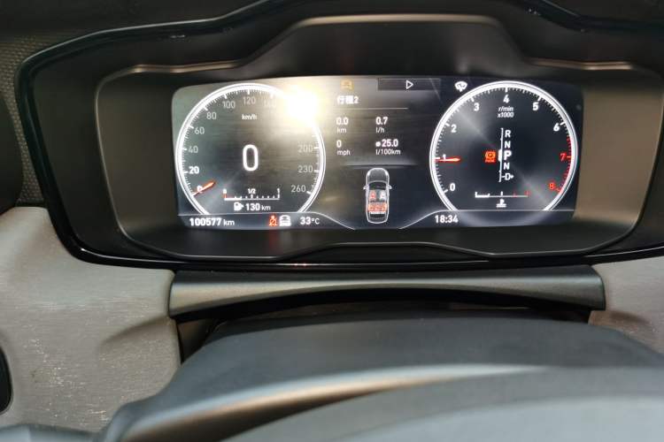 Used Lynk & Co 03 2018 1.5TD DCT Sport Edition China V Standard Odometer Close Up