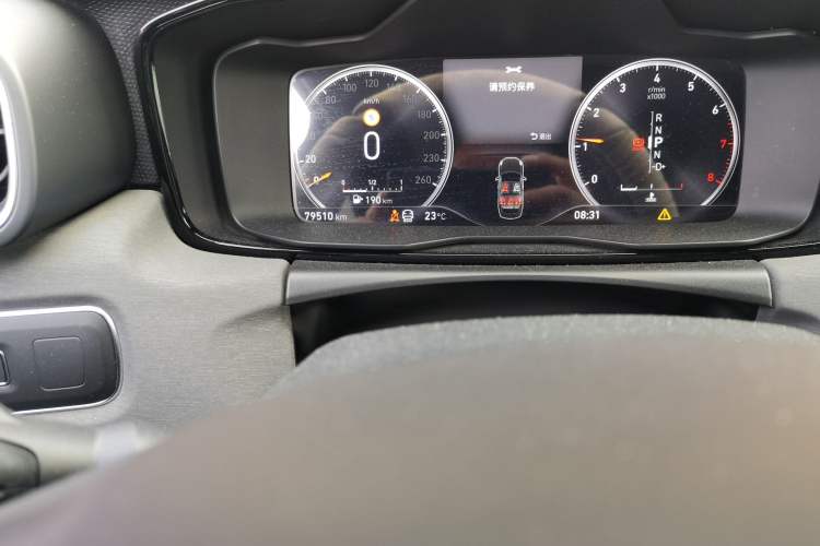 Used Lynk & Co 03 2018 1.5TD DCT JingPro Edition China V Standard Odometer Close Up