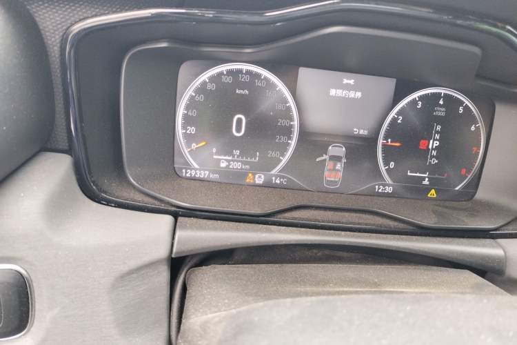 Used Lynk & Co 03 2018 1.5TD DCT JingPro Edition China V Standard Odometer Close Up