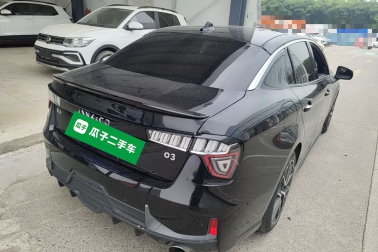 Used Lynk & Co 03 2018 1.5TD DCT JingPro Edition China V Standard Rear Right 45 Deg