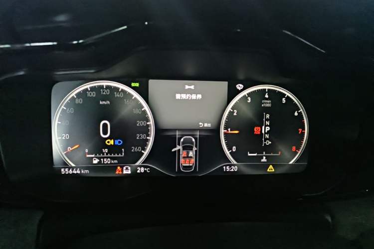 Used Lynk & Co 03 2018 1.5TD DCT JingPro Edition China V Standard Instrument Cluster