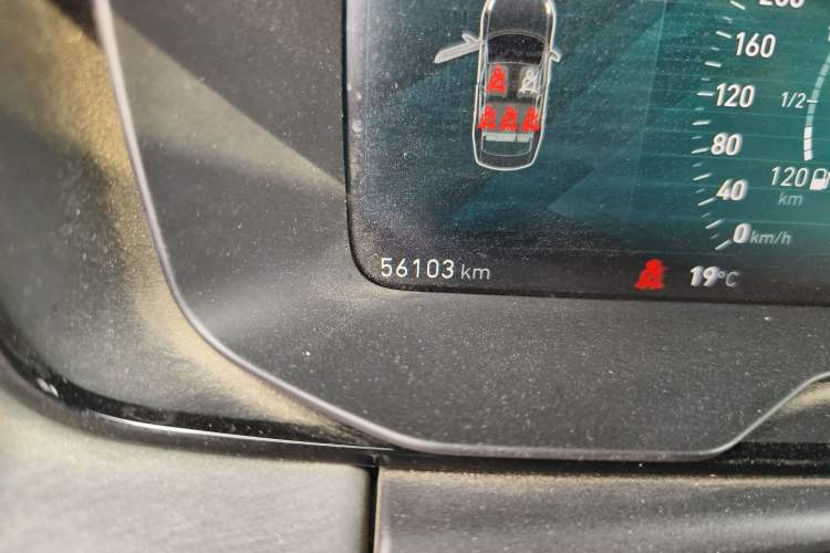 Used Lynk & Co 03 2018 1.5TD DCT Version China V Standard Odometer Close Up